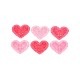 �ܥ��� �إ���ɥܥ��� Pink Glitter Heart�� Dress It Up
