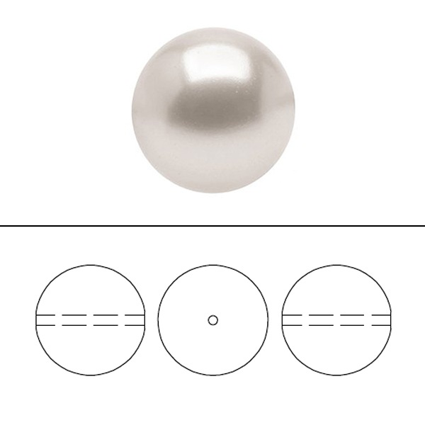 スワロフスキーパール　#5810 ブロンズ　6mm スワロフスキー＃5810　6mm　パウダーグリーン 30ヶ入