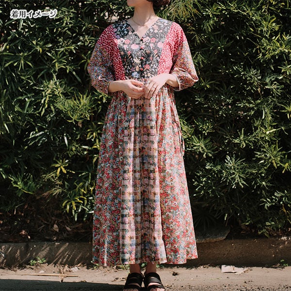 洋裁キット 『Pattern Label×maiando Made With Liberty Fabric パネル