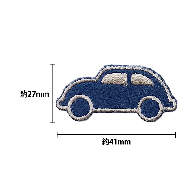 ワッペン Milk Latteワッペン くるま Mlw 10 雑貨 ワッペン アイロン接着タイプ 車 のりもの ホビー材料の通販 ユザワヤ公式ネットショップ