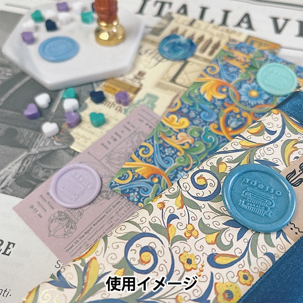 シーリング 『シーリングスタンプ用 ピルタイプワックス ミックス
