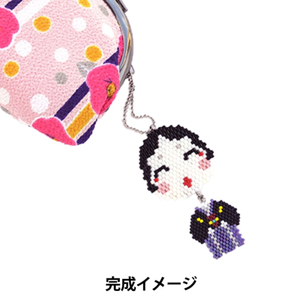 ビーズキット 『ゆれる福々チャームキット おかめ BFK-523』 MIYUKI