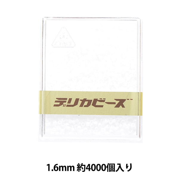 ビーズ 『デリカビーズ 11/0 DB54 3g クリスタルAB中染』 MIYUKI