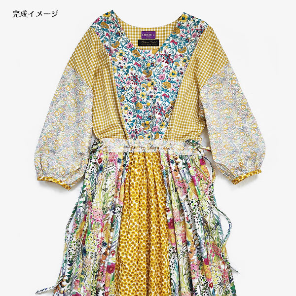 洋裁キット 『Pattern Label×maiando Made With Liberty Fabric パネル