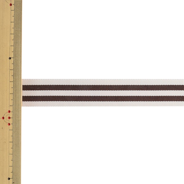 数量5から】 リボン 『ストライプリボン 4817 幅約2.5cm 10番色