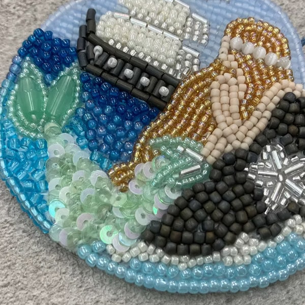 ビーズセール】 ビーズキット 『beads de OHANASHI 人魚姫 DW-4』 TOHO
