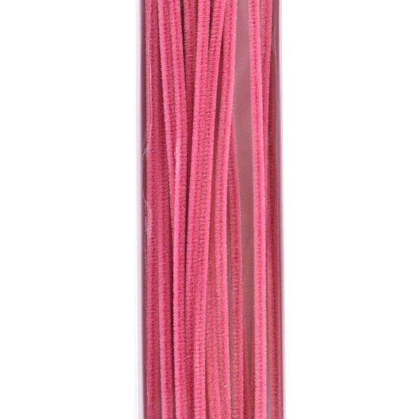 モール 『カラーモール 一分 20本入り 赤むらさき 121番色』 SOANDYOU