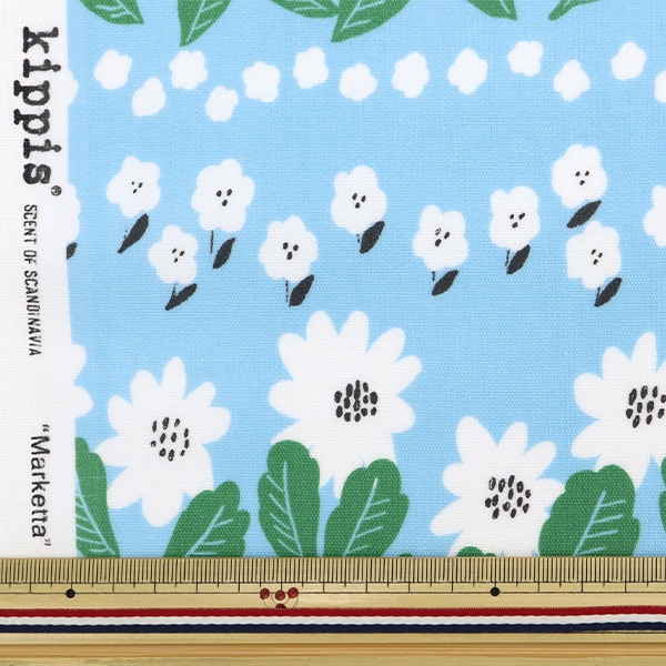 数量5から】 生地 『kippis (キッピス) オックスラミネート 市場の