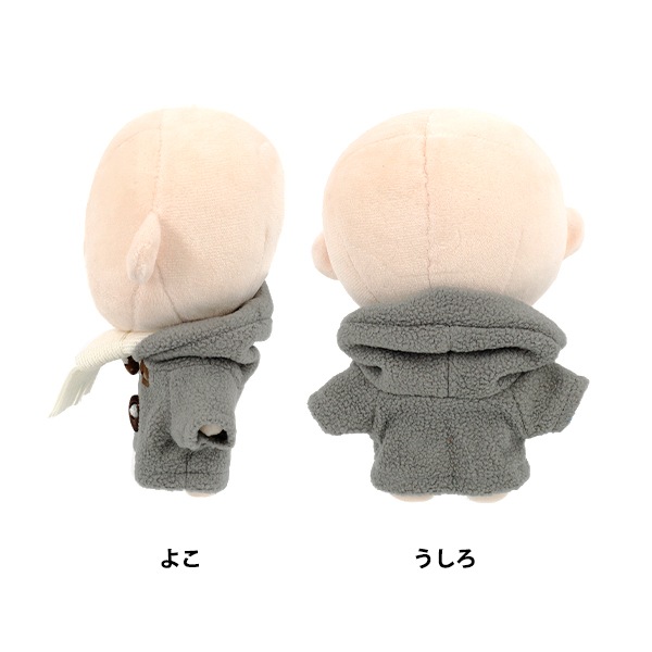 ぬいぐるみ衣装 『mpa ダッフルコートセット Mサイズ グレー MPA-96A-M