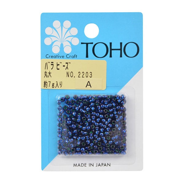 budu　ビーズ完成品 ビーズ 『バラビーズ 丸大 No.2203』 TOHO BEADS トーホービーズ