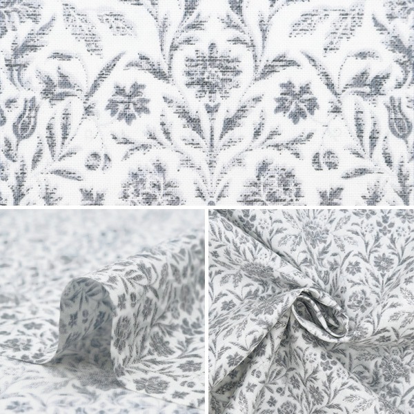 数量5から】 生地 『スケア ヴィクトリアンガーデン ホワイト SP3500