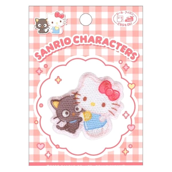 ワッペン 『サンリオワッペン キティ・チョコキャット SCW74』 PIONEER