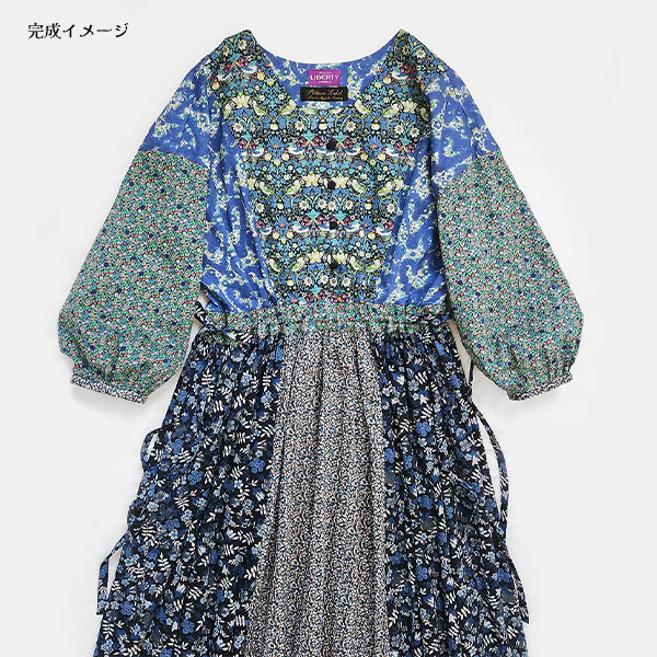 κۥå Pattern Labelmaiando Made With Liberty Fabric ѥͥإԡå ֥롼꡼ Liberty Japan Хƥѥ
