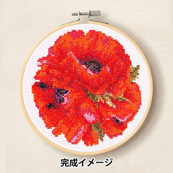 ヴィンテージ刺繍クロス＆ハンドメイド刺繍·͜· ♡ 刺繍キットROSES | イオンスタイルオンライン 衣料品・暮らしの
