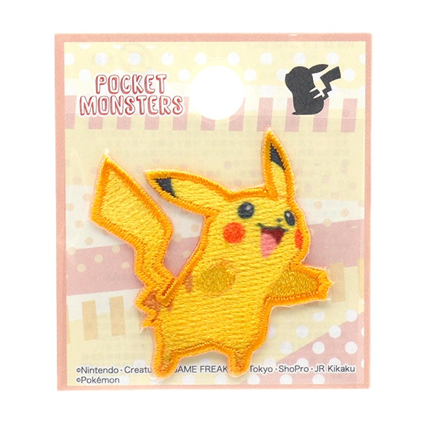 ワッペン 『ポケットモンスター ピカチュウ シールワッペン POS001