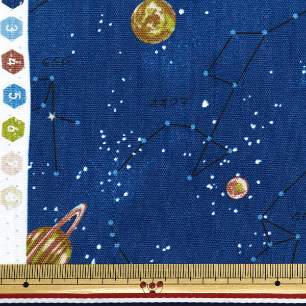 数量5から】 生地 『ナニコレシリーズ オックス 撥水加工 星座