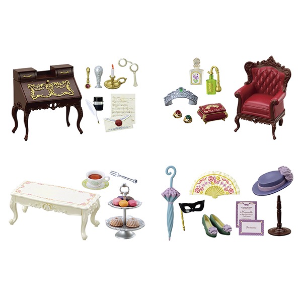 玩具 『ぷちサンプル 薔薇の国の宮殿～Rose'n Palace～ 箱売り』 生活