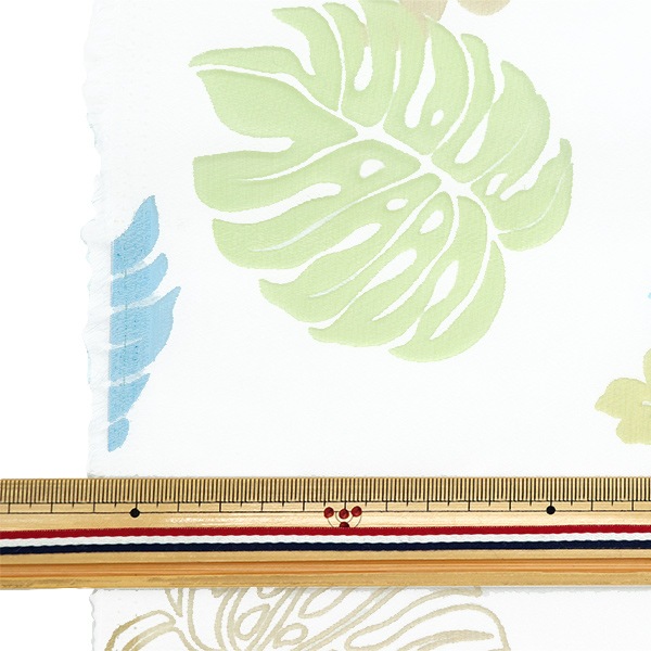 生地 『オパール カットクロス 約110cm×150cm モンステラ柄 C