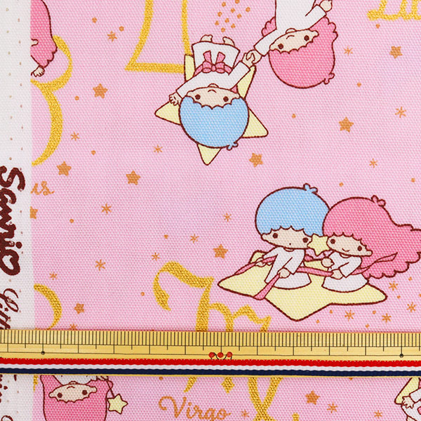 数量5から】 生地 『オックス リトルツインスターズ 星座 PO 781170