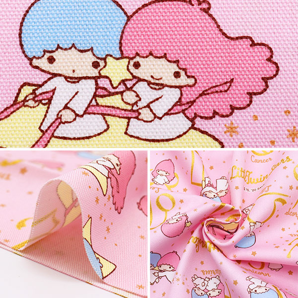 数量5から】 生地 『オックス リトルツインスターズ 星座 PO 781170