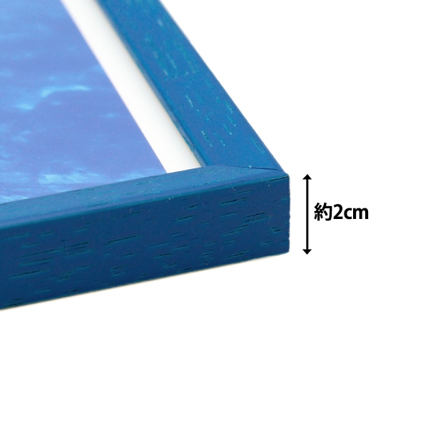 額 『太子額F 5891型 イルカ ブルー D3-5891-BL』 画材・文具,額