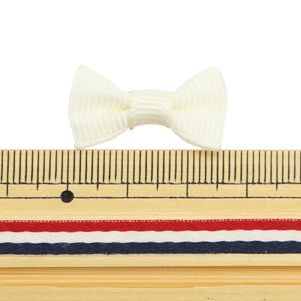 手芸パーツ 『ミニリボンパーツ 水玉 白・ピンク・黒 TRP-17』 寺井