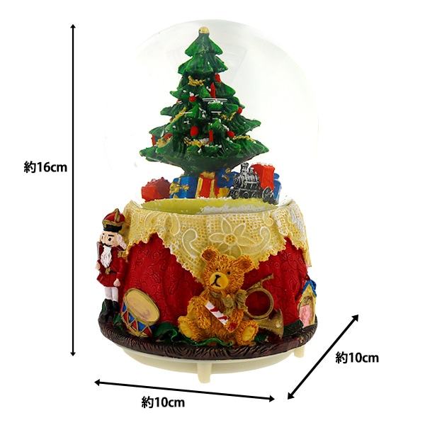クリスマス雑貨 『スノードームL ツリー CMG25-SDL4』 生活雑貨