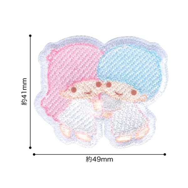 ワッペン 『サンリオワッペン リトルツインスターズ SCW74』 PIONEER