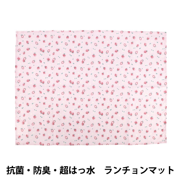 既製品 『抗菌・防臭・超はっ水 ランチョンマット リボンチェック