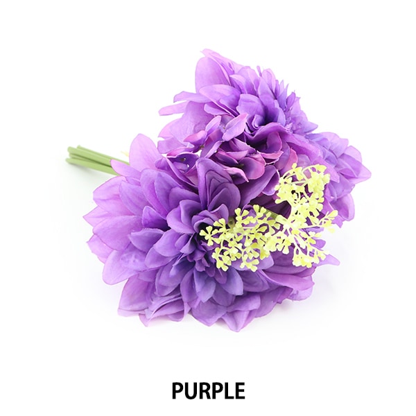 シルクフラワー 造花 シルクフラワー 『ダリアベリーバンドル パープル』 フラワー