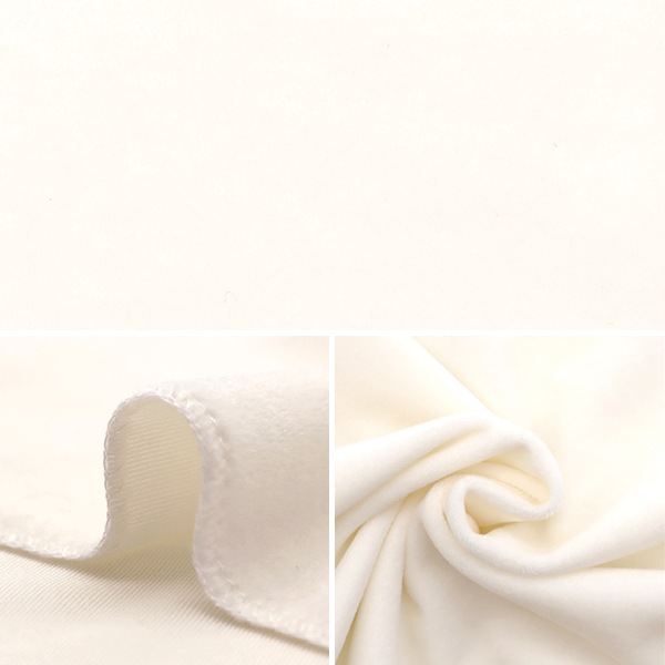 生地 『もちもちニット カットクロス オフホワイト 約70cm×100cm C