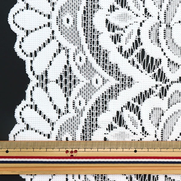 数量5から】 生地 『カフェカーテン 30cm丈 ナチュラル EK-8728S