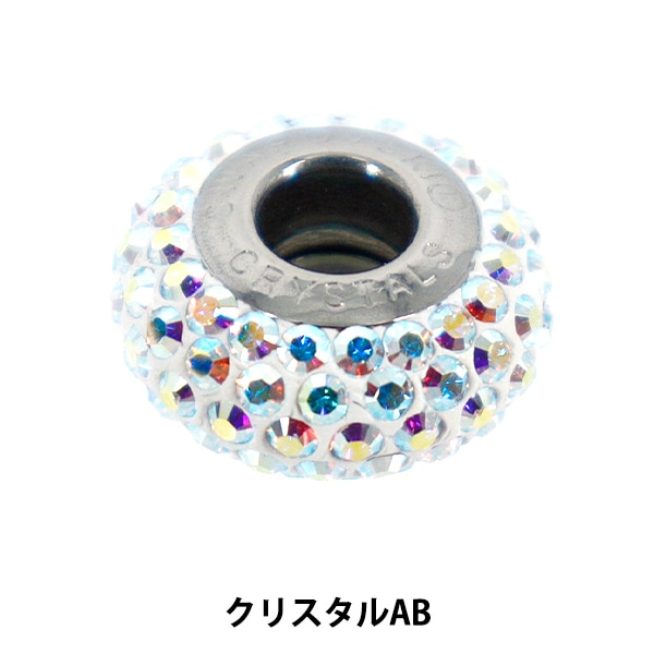 ビーズ 『アスフォークリスタル701 クリスタル 30mm』 ビーズ,パック