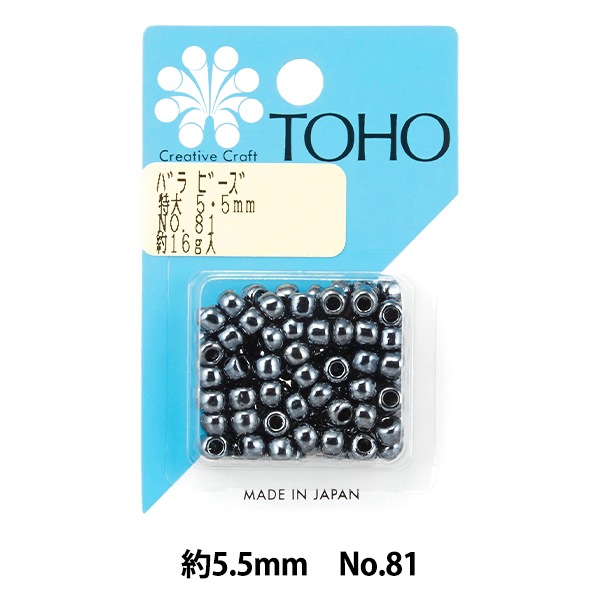 �ӡ��� �إХ�ӡ��� ����5.5mmNo.81�� TOHO BEADS �ȡ��ۡ��ӡ���