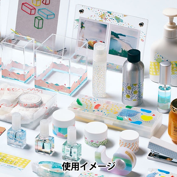 文具 『SODA(ソーダ) 透明マスキングテープ 20mm幅 モモ CMTD20