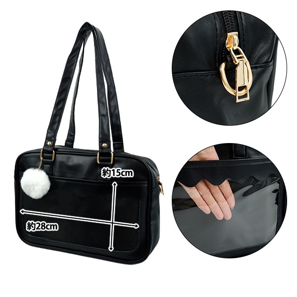 バッグ 『推しバッグ ブラック OB01-BK』 生活雑貨,バッグ・エコバッグ