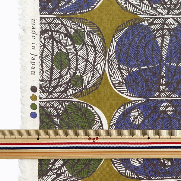 数量5から】 生地 『綿麻シーチング アフリカンファブリックスタイル