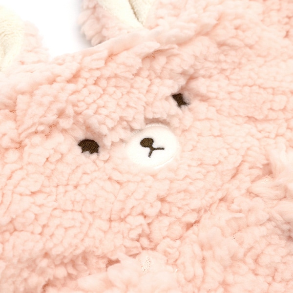防寒具 『モコモコくるくるアニマルひざ掛け ウサギ 490-8973
