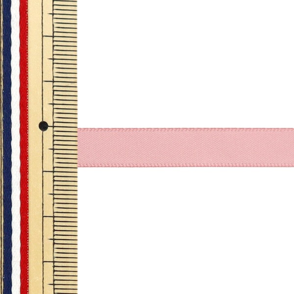 リボン 『1反売り 両面サテンリボン 約9mm幅×10m巻 ピンク系』 服飾