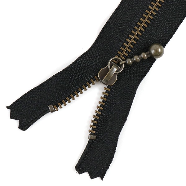 まぁや　5/11 ファスナー 『玉付ゴールドファスナー24cm 580番色』 YKK ワイケーケー