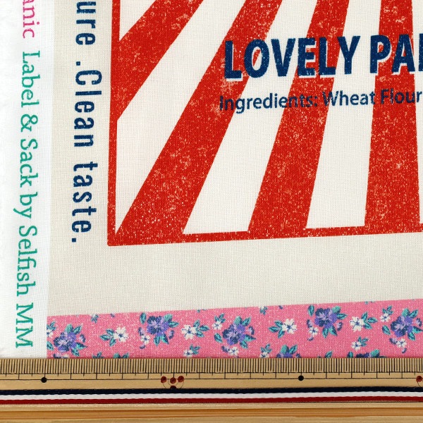 生地 『ラブリーパニック Label&Sack2 パネルカットクロス Masako