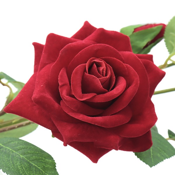 造花 シルクフラワー 『ベルベットローズスプレー VD6897』 フラワー