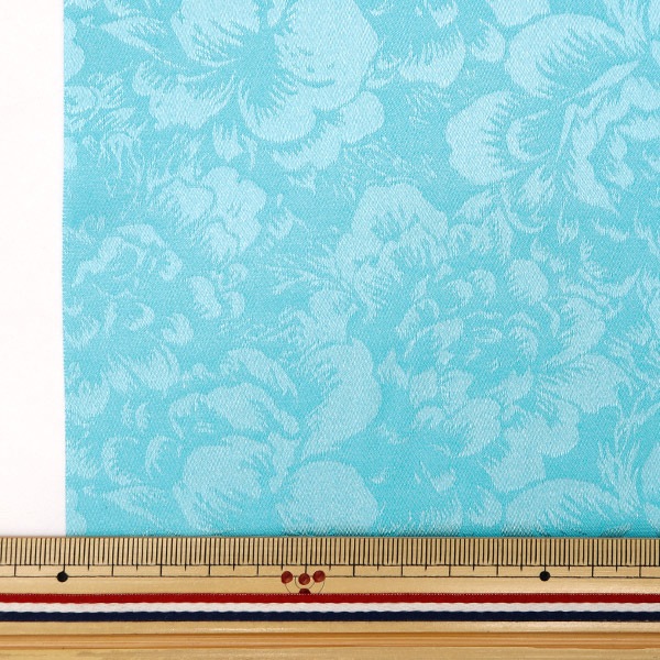 SANGETSU ネイビーゴールド花柄サテン生地 オーダーメイド2枚セット SANGETSU ネイビーゴールド花柄サテン生地 オーダーメイド2枚セット