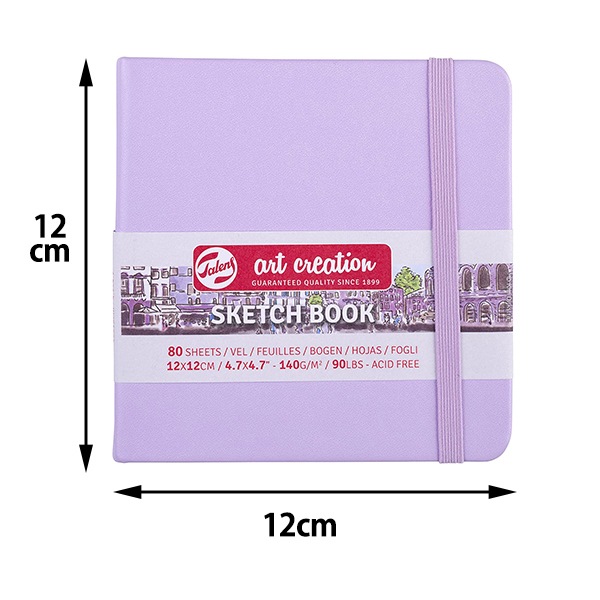 画用紙 『アートクリエーションスケッチブック パステルバイオレット