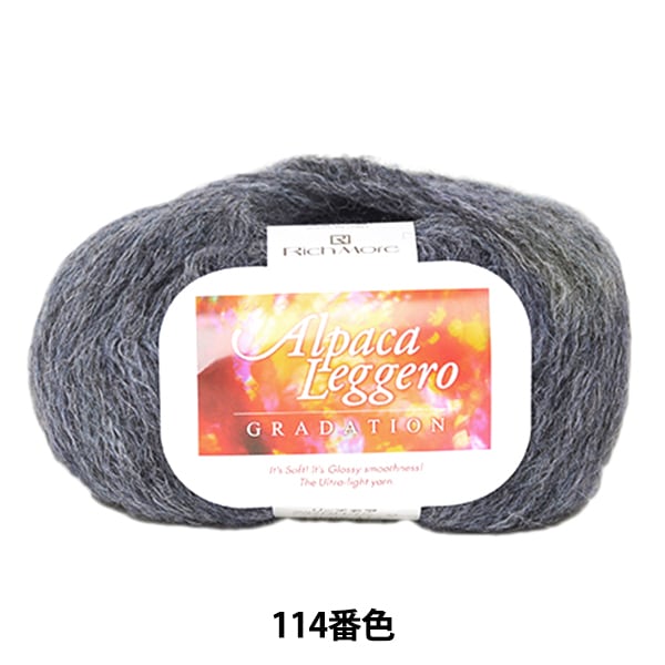 秋冬毛糸 『アルパカレジェーログラデーション 113番色』 RichMore