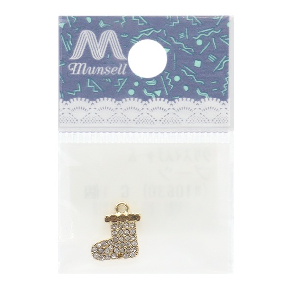 ごーやページ•*¨*•.¸♬︎チャーム3点 ゴーヤーチャーム】シルバー／35mm×35mm×5mm／Silver925／メガネ