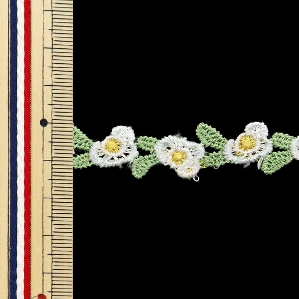 数量5から】 手芸ブレード 『レースブレード ホワイト ISY-6-24