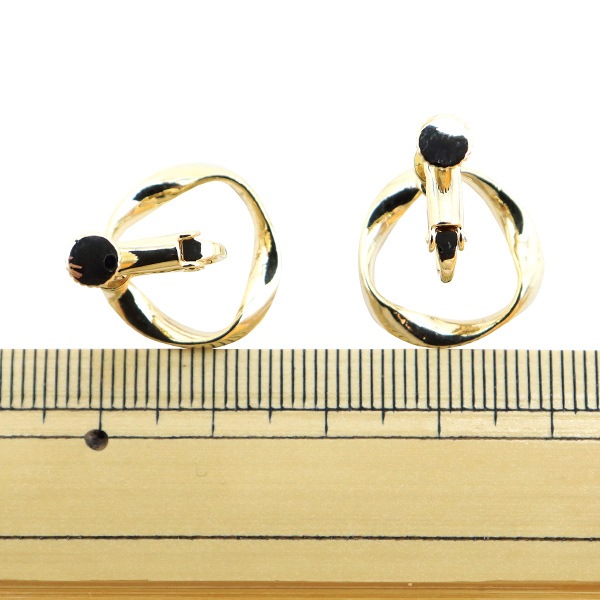 手芸金具 『デザインイヤリング ニッケルフリー G 271/0396』 ビーズ