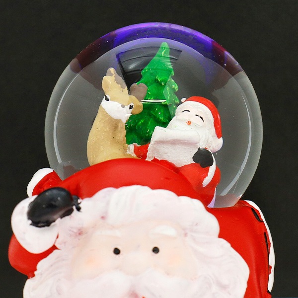 クリスマス雑貨 『スノードームM サンタ号 CMG25-SDM1A』 生活雑貨