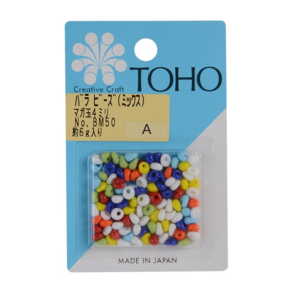 ビーズ 『バラビーズ マガ玉 約3mm No.M01』 TOHO BEADS トーホー